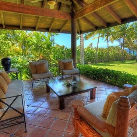 Villa Ataraxia Luxury Beachfront Vacation Rental Cabarete Exterior foto