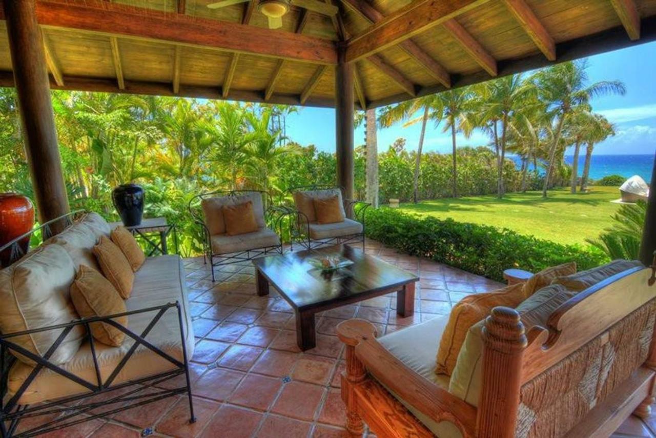 Villa Ataraxia Luxury Beachfront Vacation Rental Cabarete Exterior foto